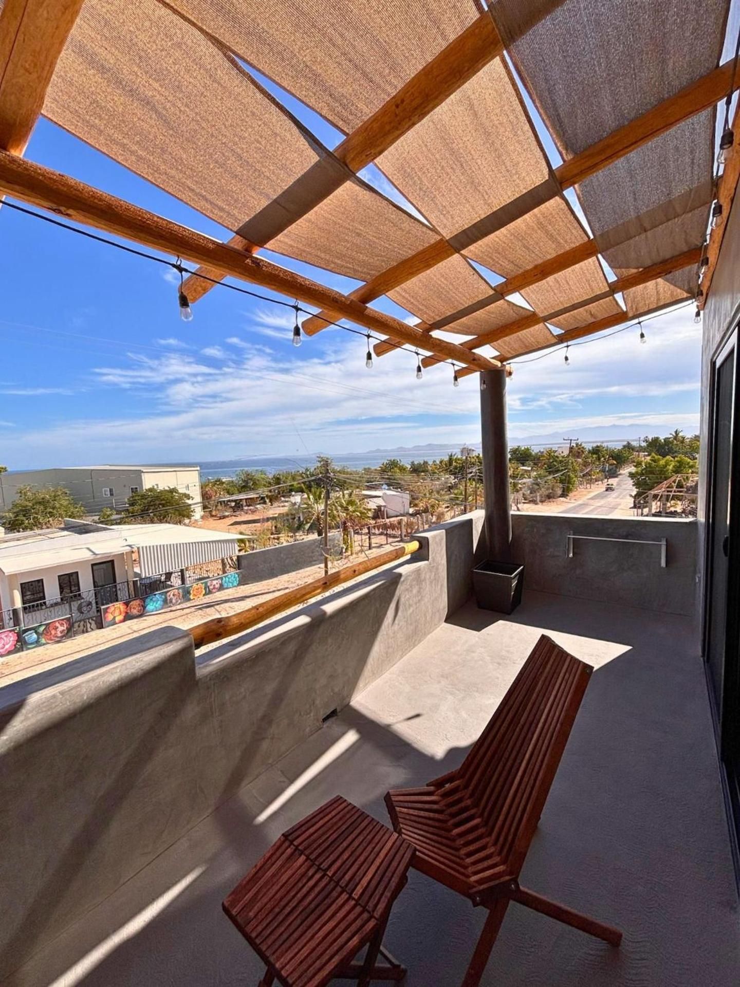 One-Bedroom Apartment with Balcony and Sea View