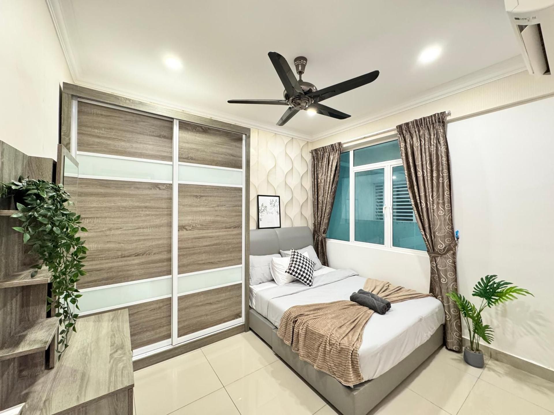 Two-Bedroom Apartment with Pool View