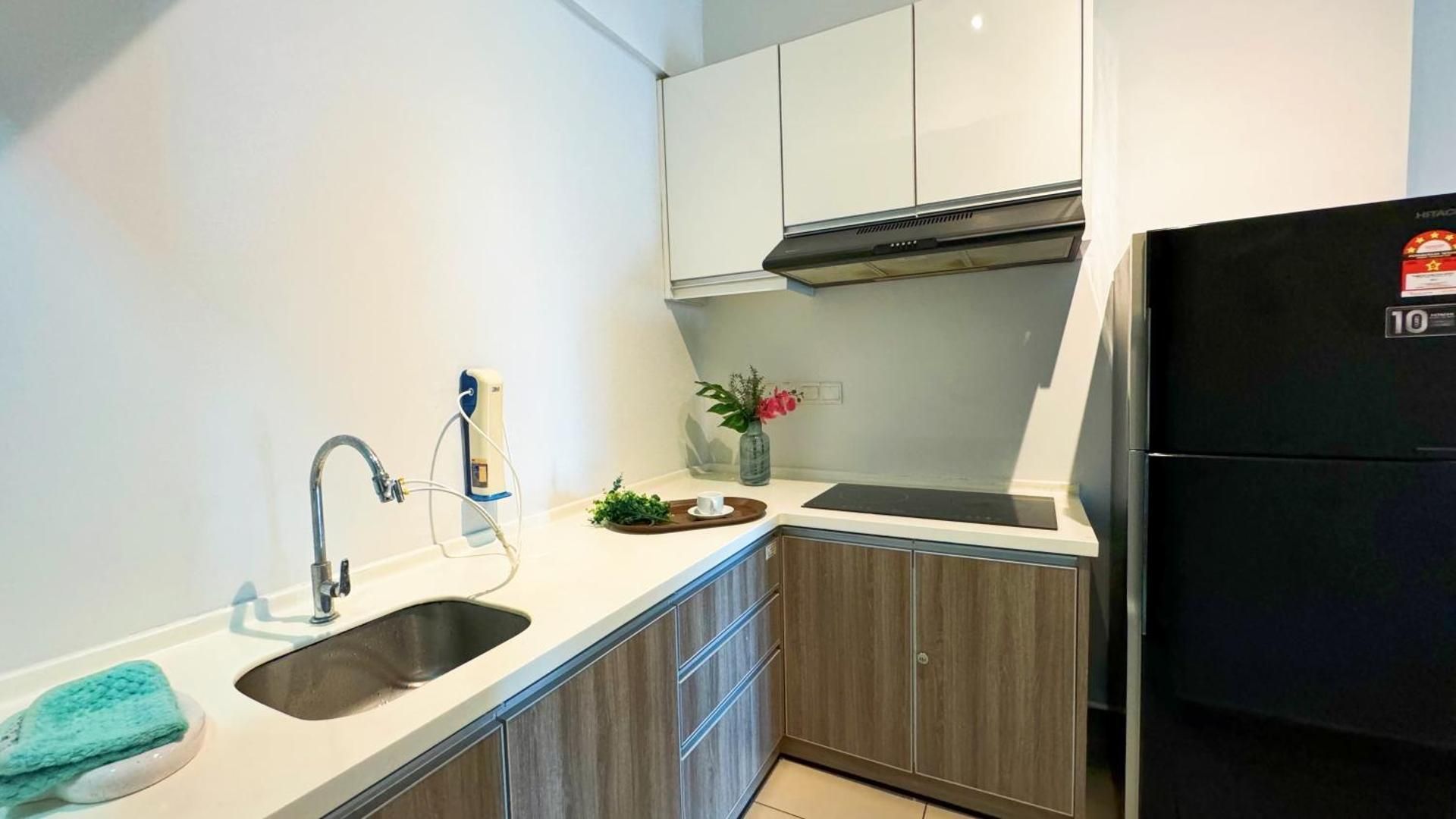 Three-Bedroom Apartment with Park View