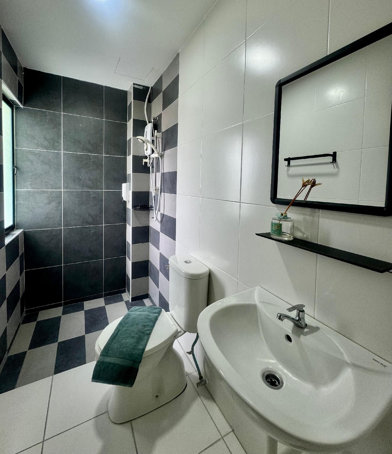 Luxury Three-Bedroom Apartment with Balcony