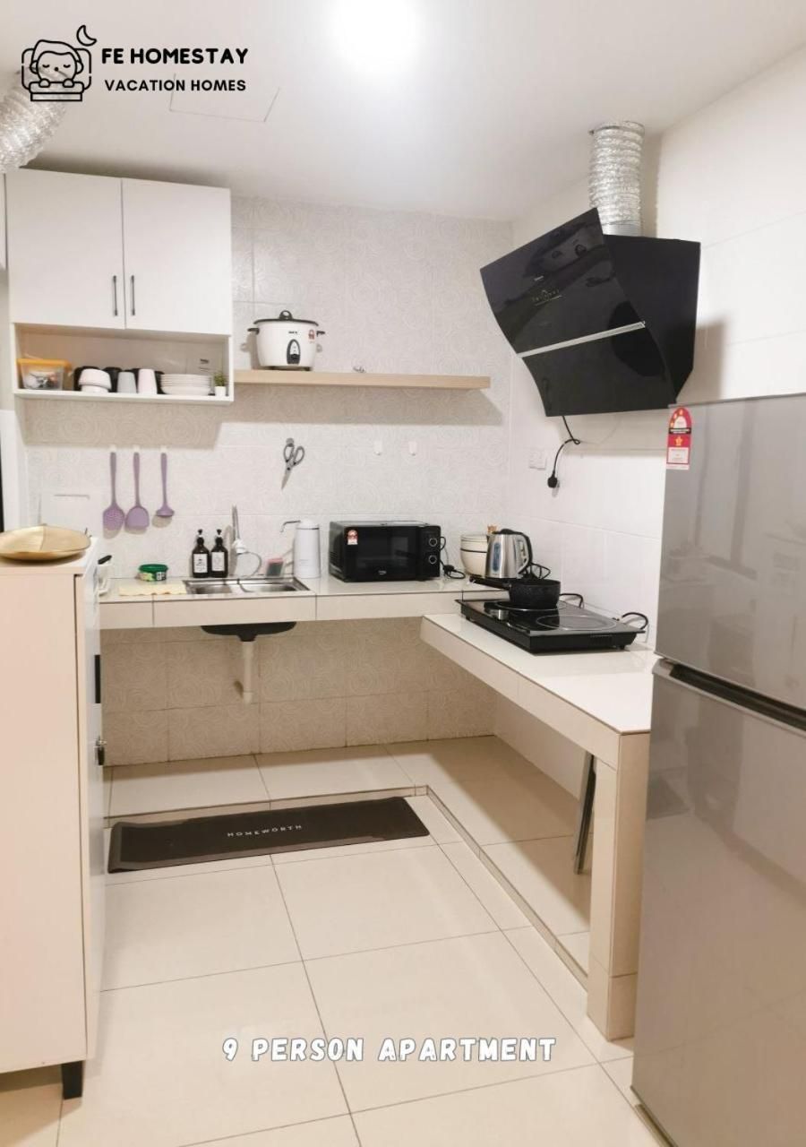 FE Cozy Ipoh Homestay Manhattan Ipoh Waterpark Apartment with View and Balcony