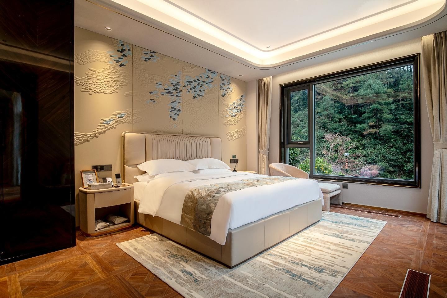 Immersing Hotel Quzhou Liangtingwan Dossen - Viewing 1 Bed Room with Balcony 2