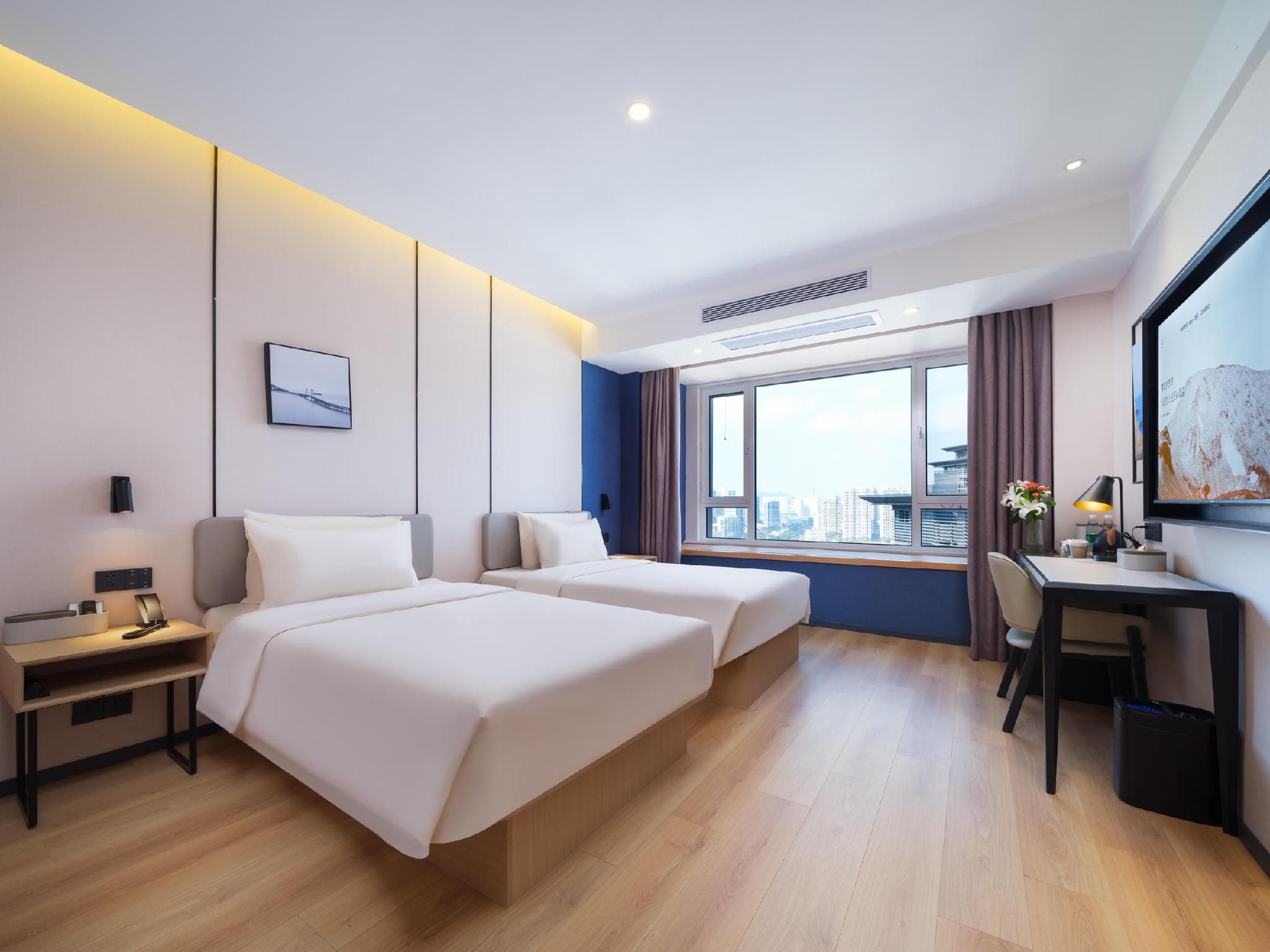 Atour - JIMU Twin Room, Sea View