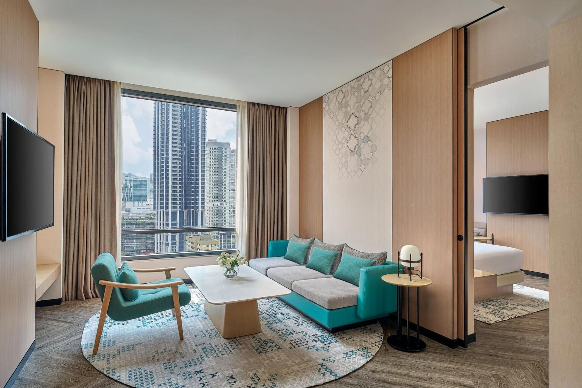 One-Bedroom King Suite - City View