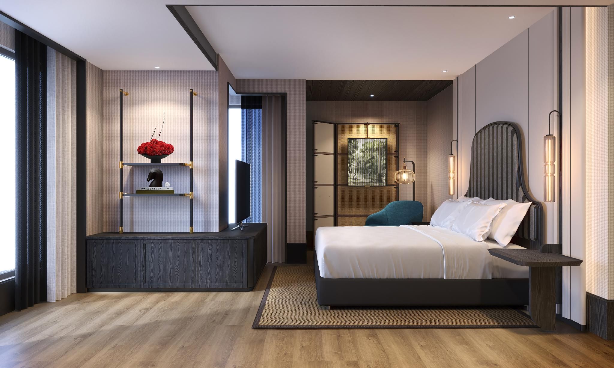 Grand Loft, 1 Bedroom Suite, 1 King, High floor