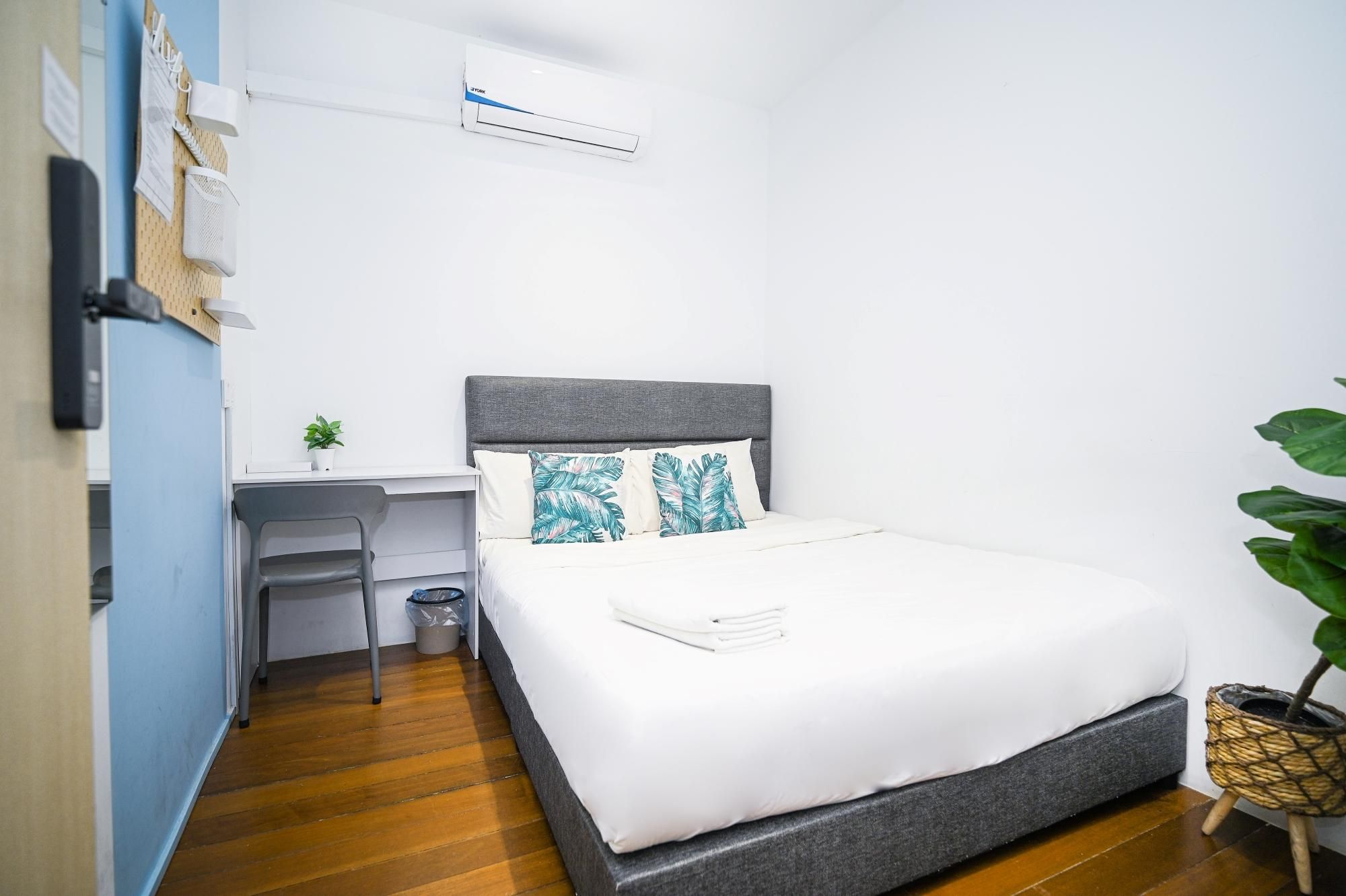 Swing & Pillows @ Beach Street Standard Queen with Shared Bathroom