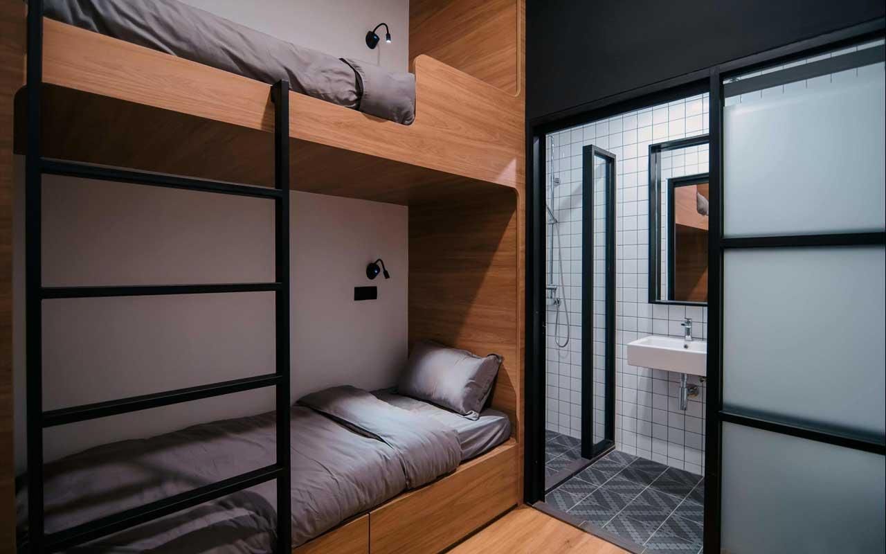 BunkBed Room, Private Bathroom