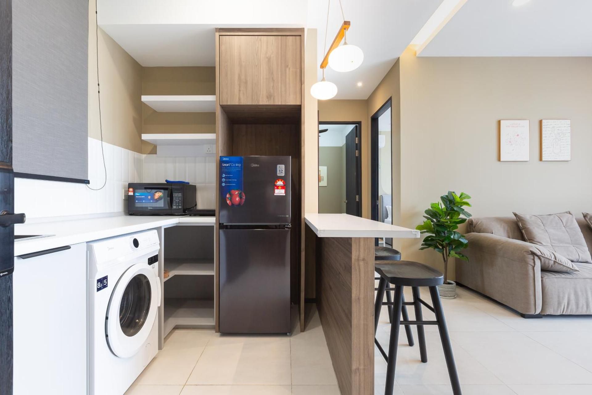 Two-Bedroom Apartment with City View