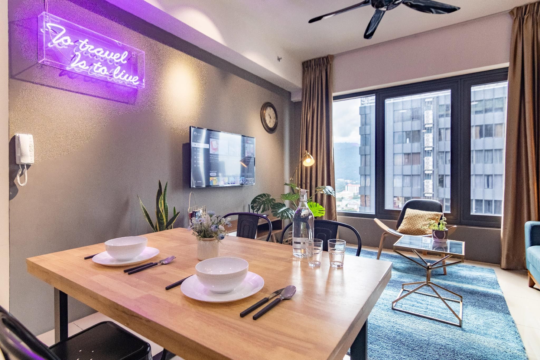 August by ALV, 2BR Stylishly Designed