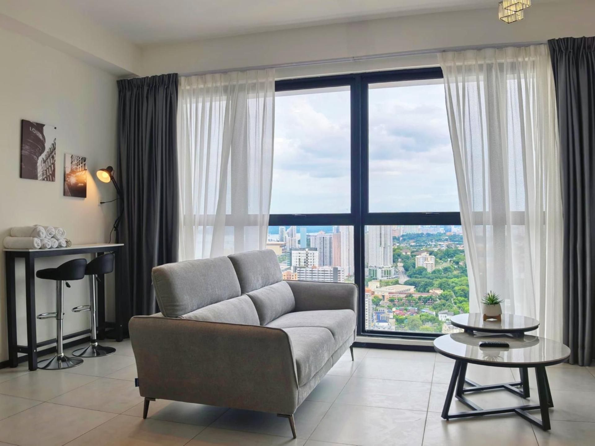 Three-Bedroom Apartment with Sea View