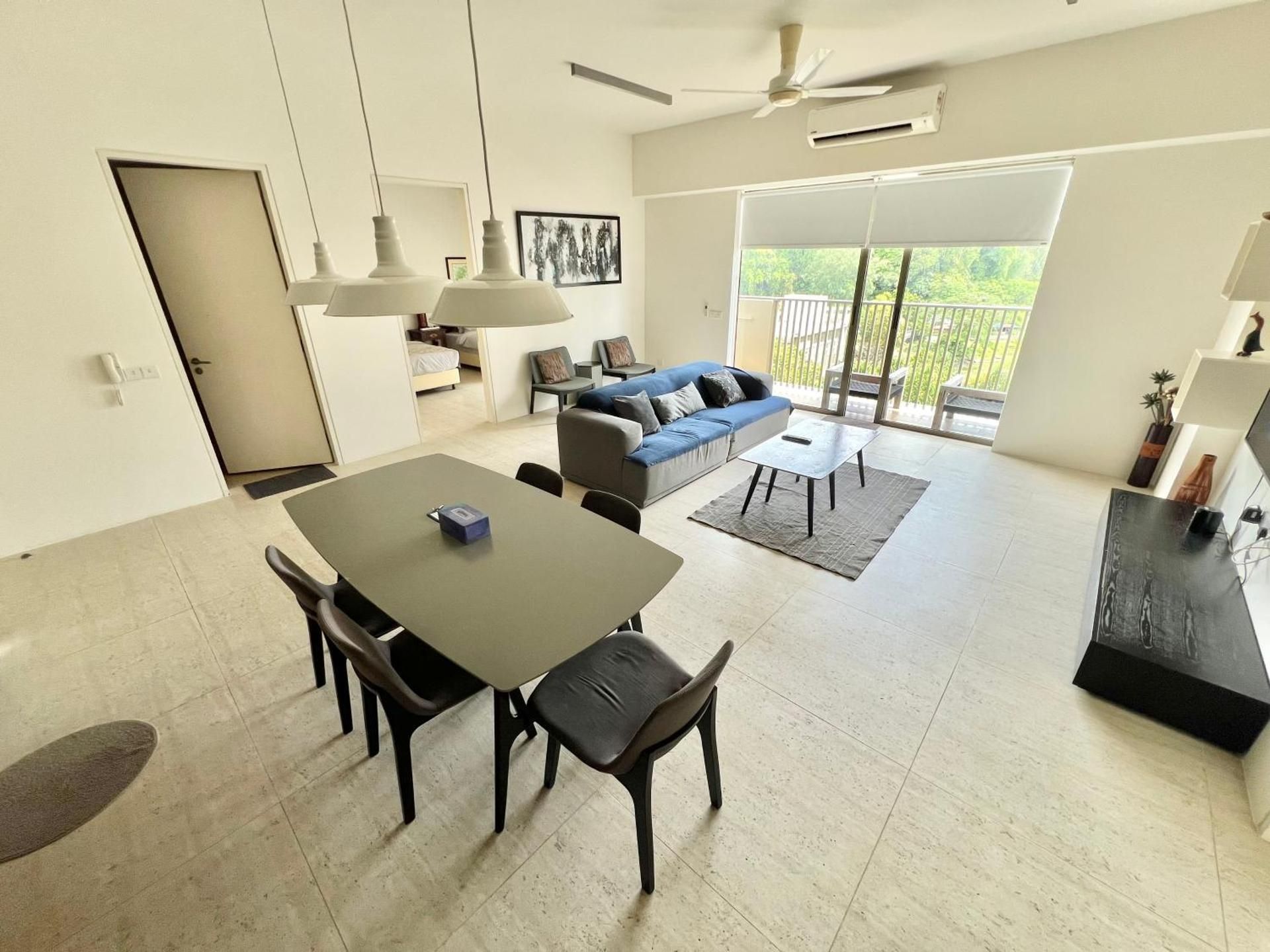 Two-Bedroom Apartment with Balcony
