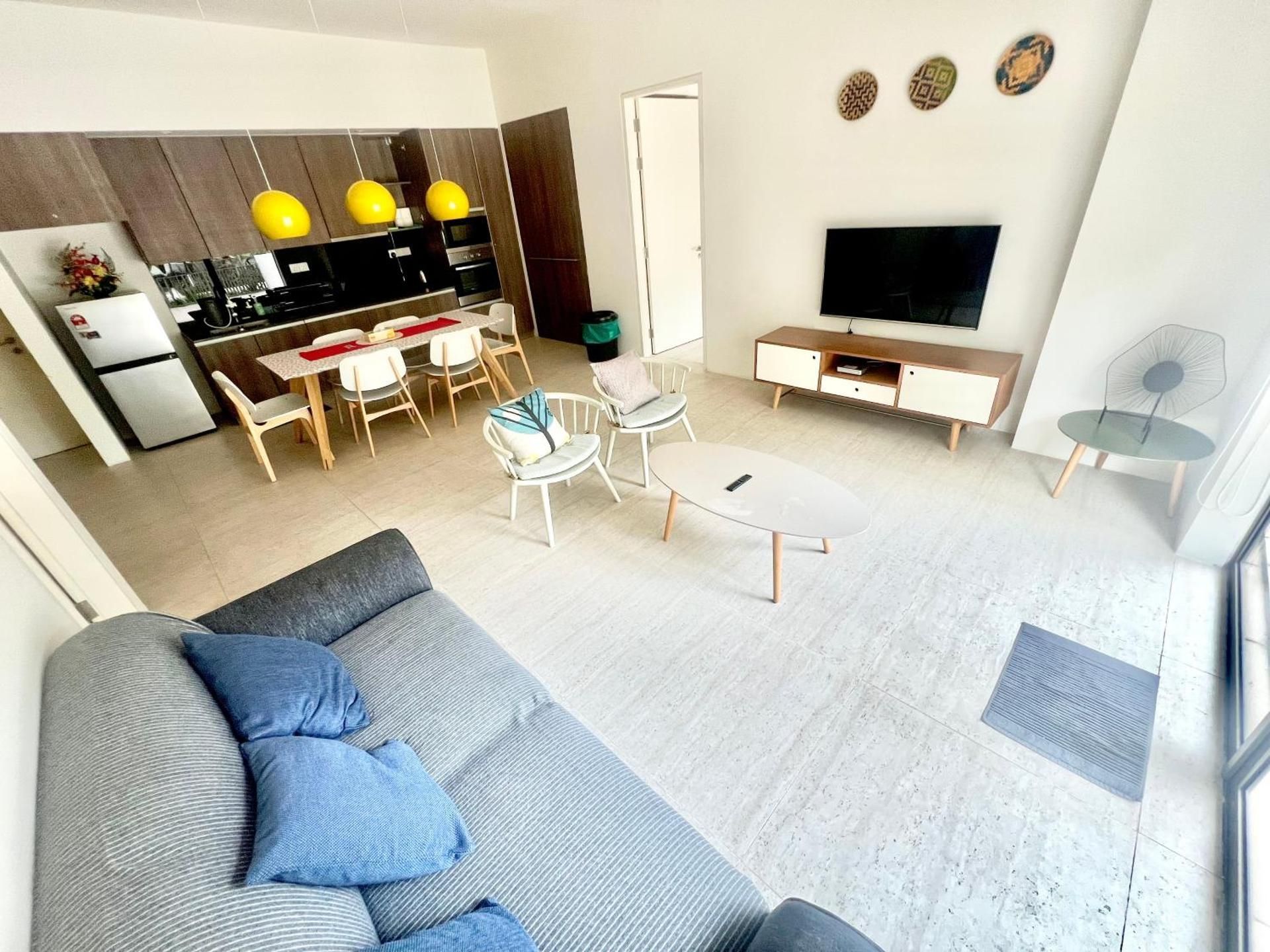 Two-Bedroom Apartment with Terrace