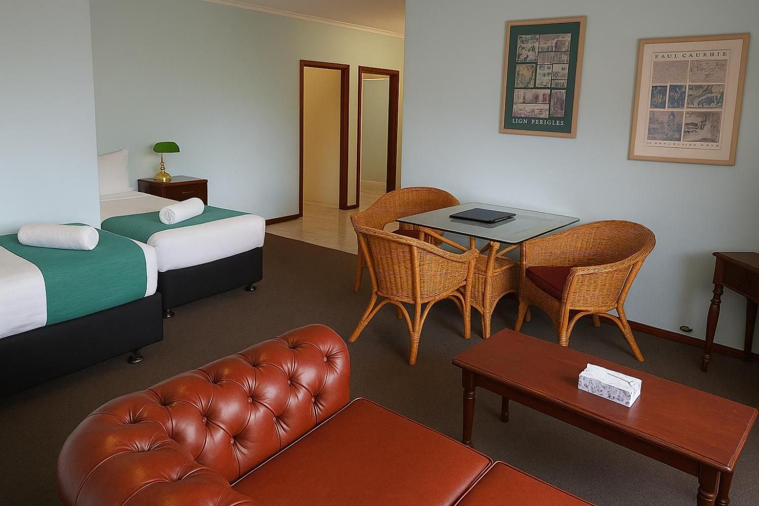 Two-Bedroom, Two-Bathroom Family Room