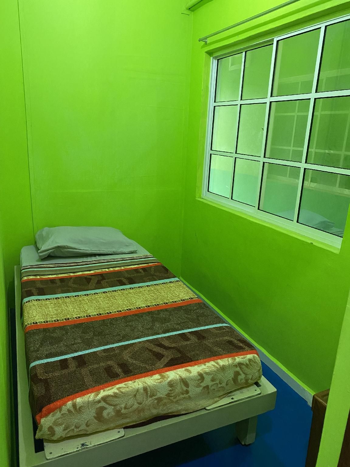 Single Fan Room with Shared Bathroom
