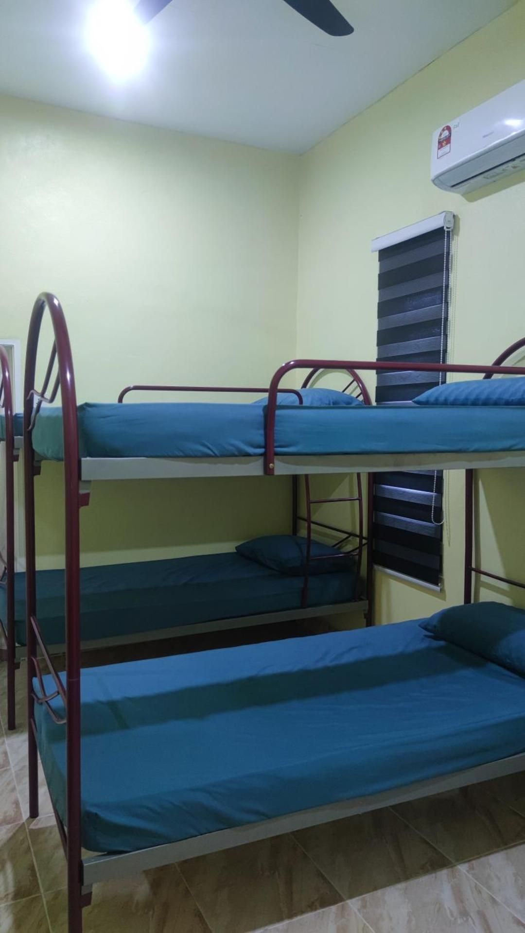 Bunk Bed in Male Dormitory Room