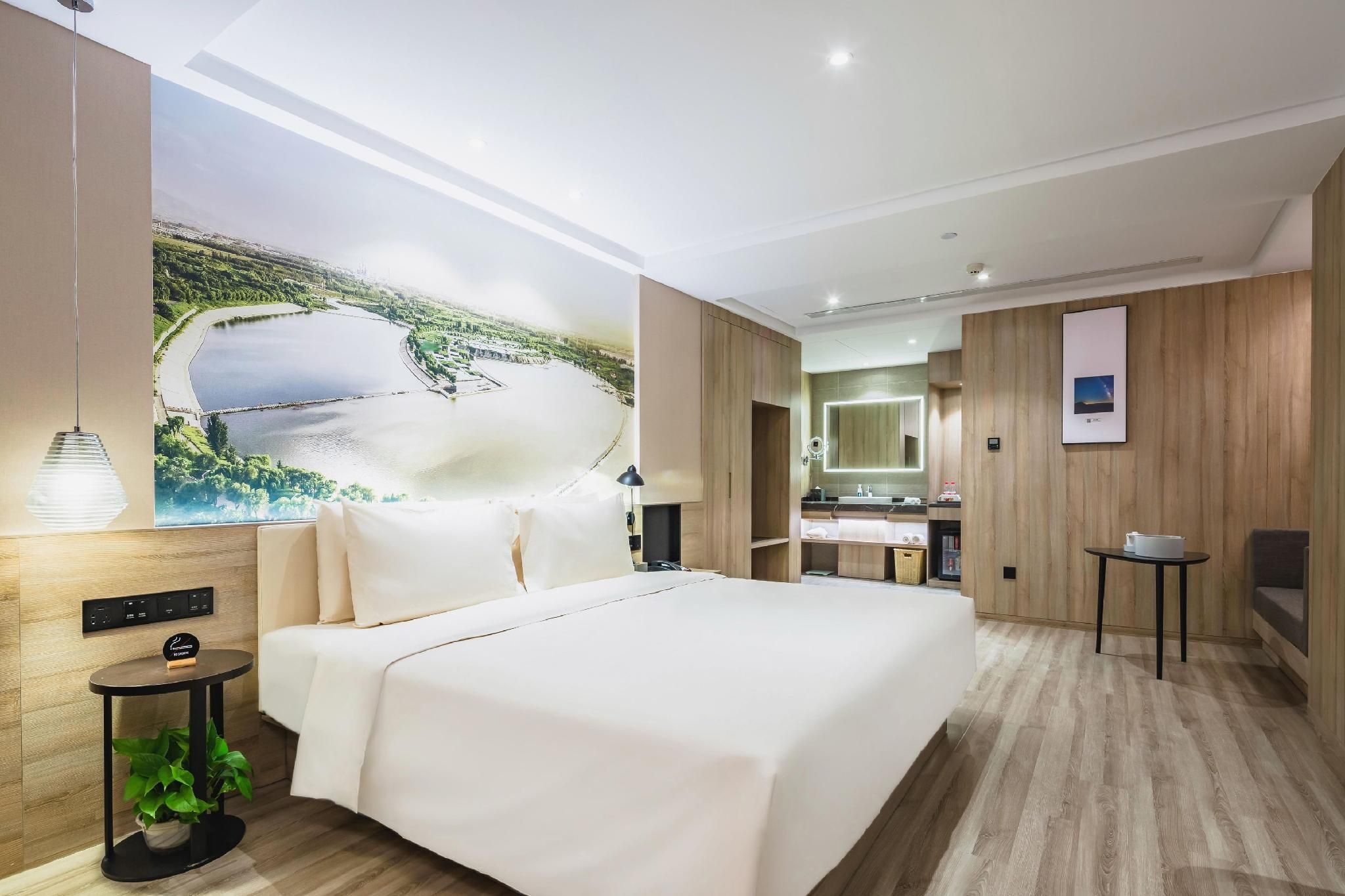 Atour Hotel Yantai South Railway Station Yingchun Street Jimu Double Room