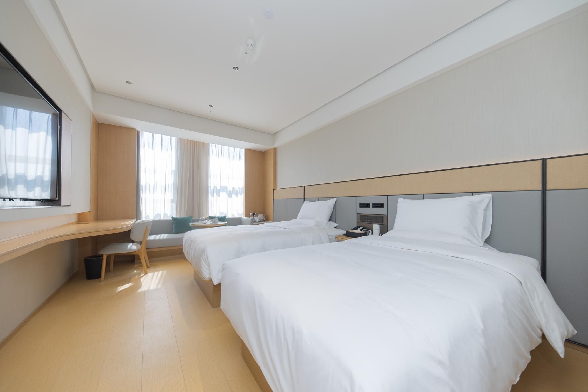 Ji Hotel Zhaoyuan Wenquan Road Pressuer Relax -  Twin Room