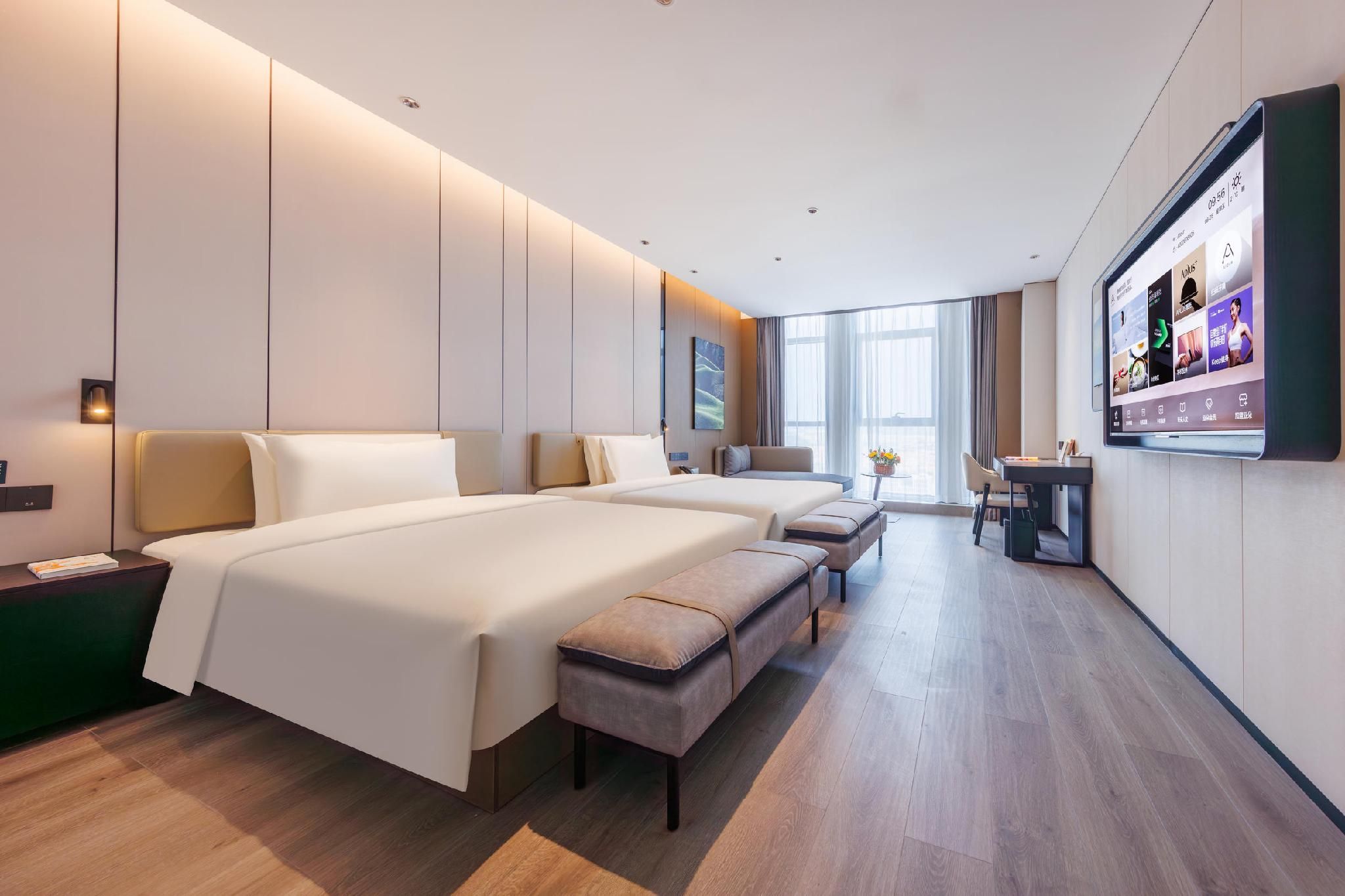 Atour Hotel Yantai Bajiaowan University Town Zhongjian Twin Superior