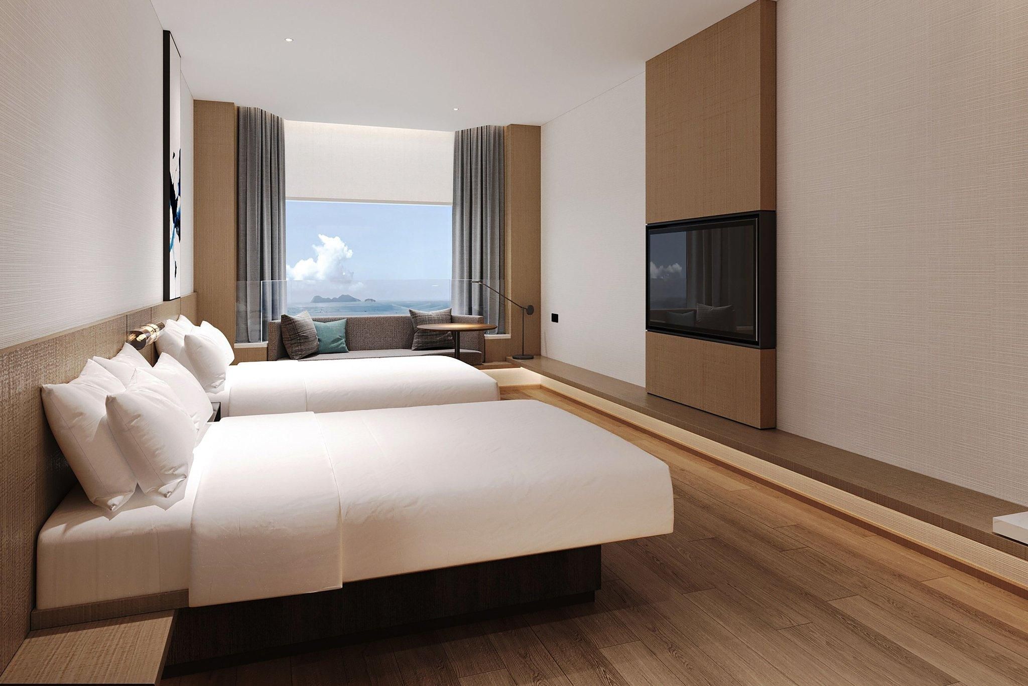 Ocean View Double, Guest room, 2 Double, Ocean view