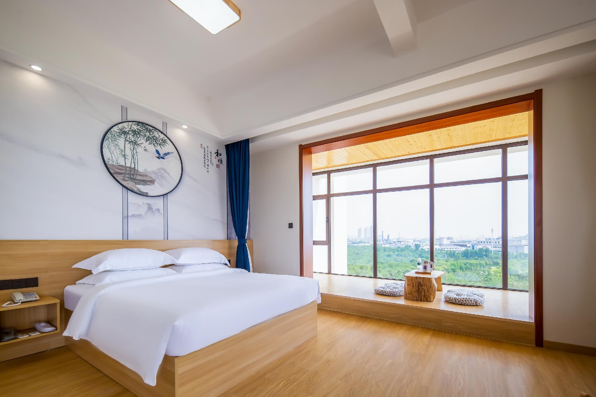 Rezen Retreat Golden Beach Hotel Yantai Development Zone Rezen - YAZHI 1 Bed Room with Park View 2