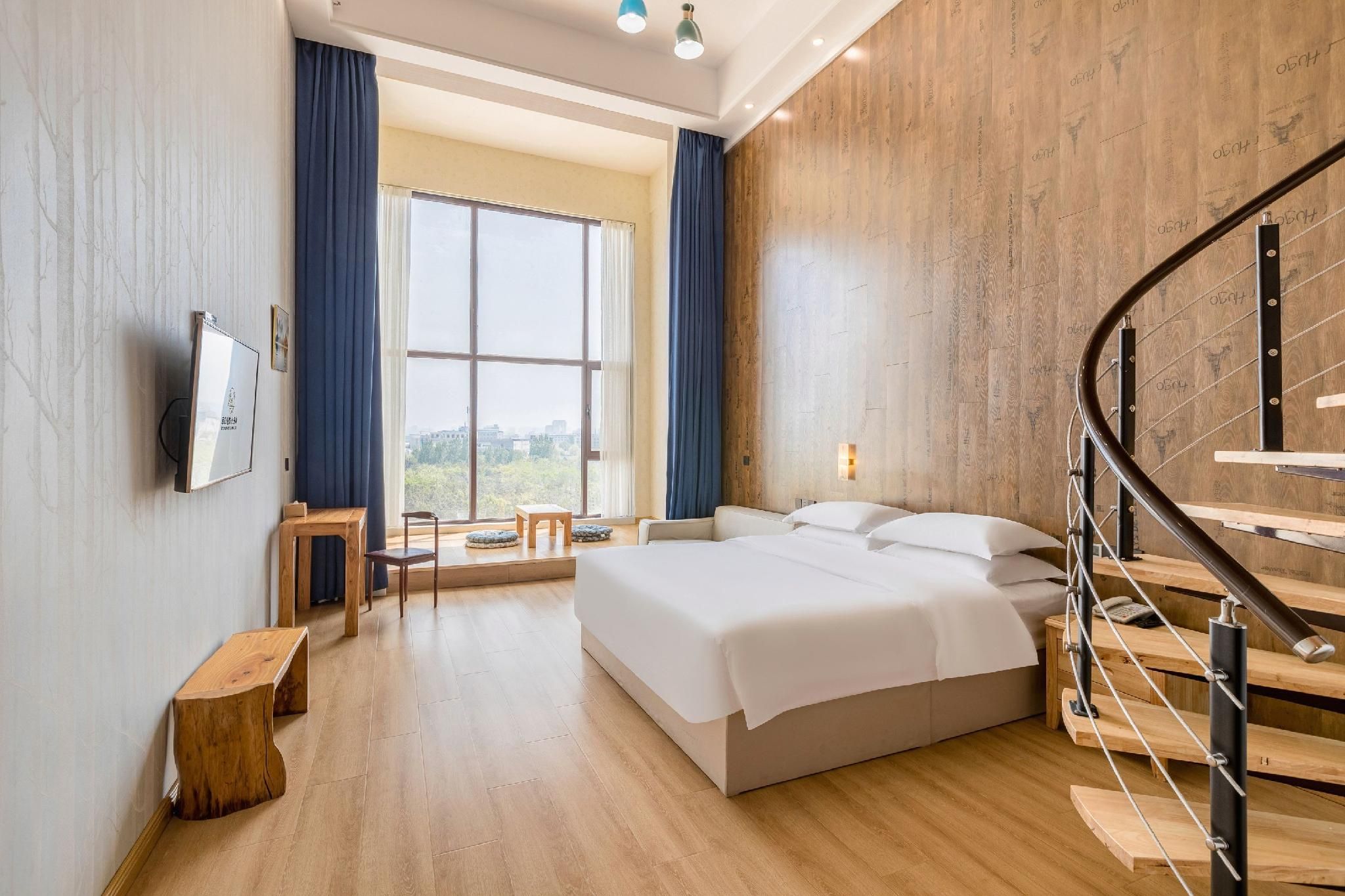 Rezen Retreat Golden Beach Hotel Yantai Development Zone Duplex Suite with Garden View 2