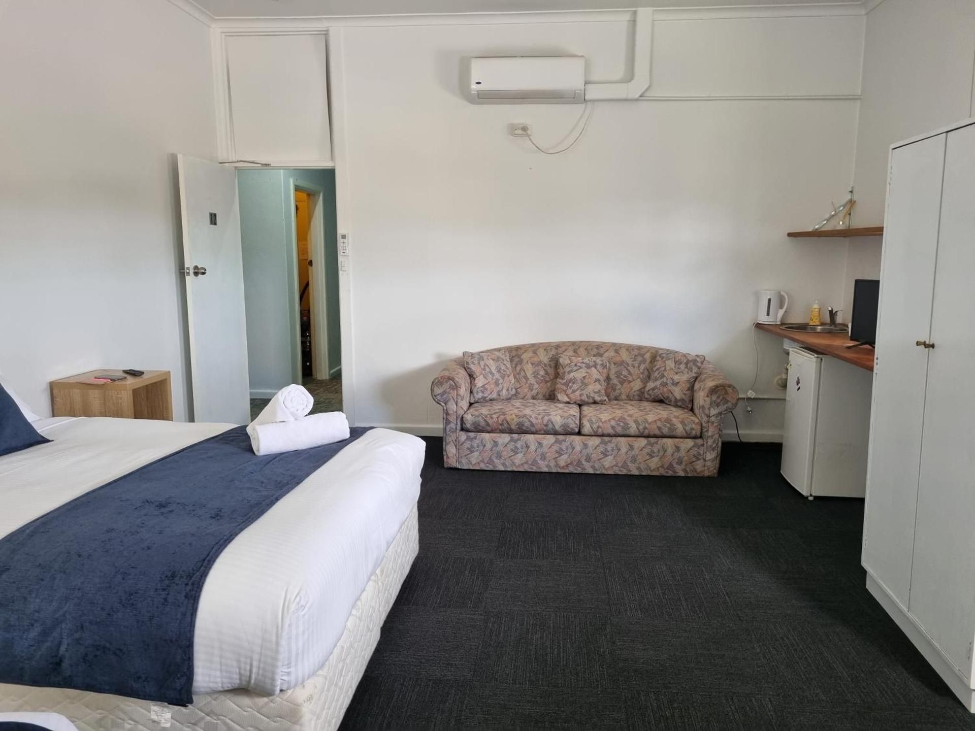 Studio with Shared Bathroom