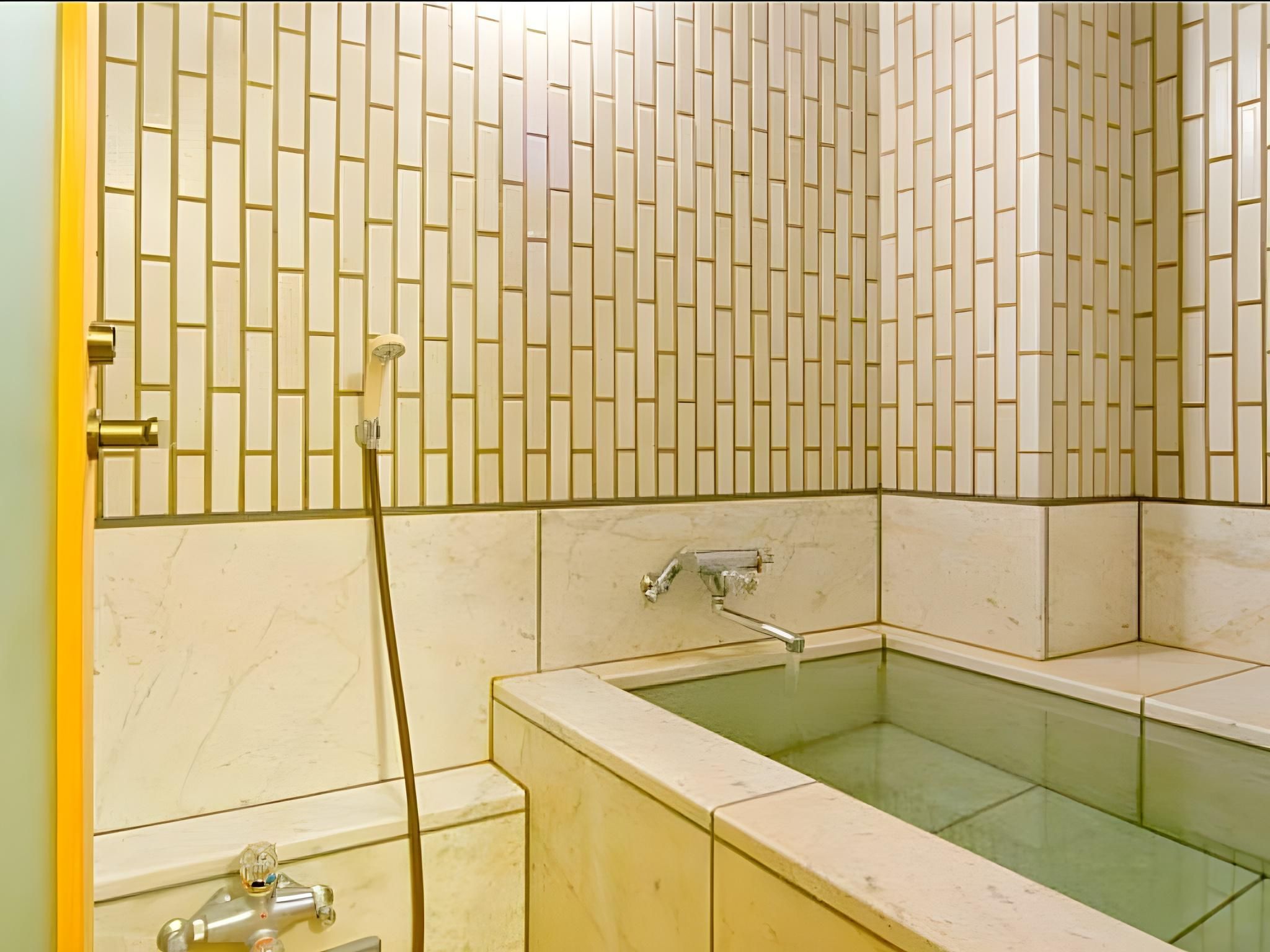 Twin Room with Tatami Area and Private Bathroom