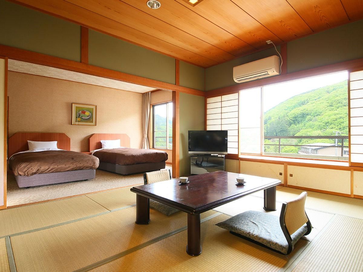 Standard Japanese-Western-Style Room with Indoor Bath, Non-Smoking