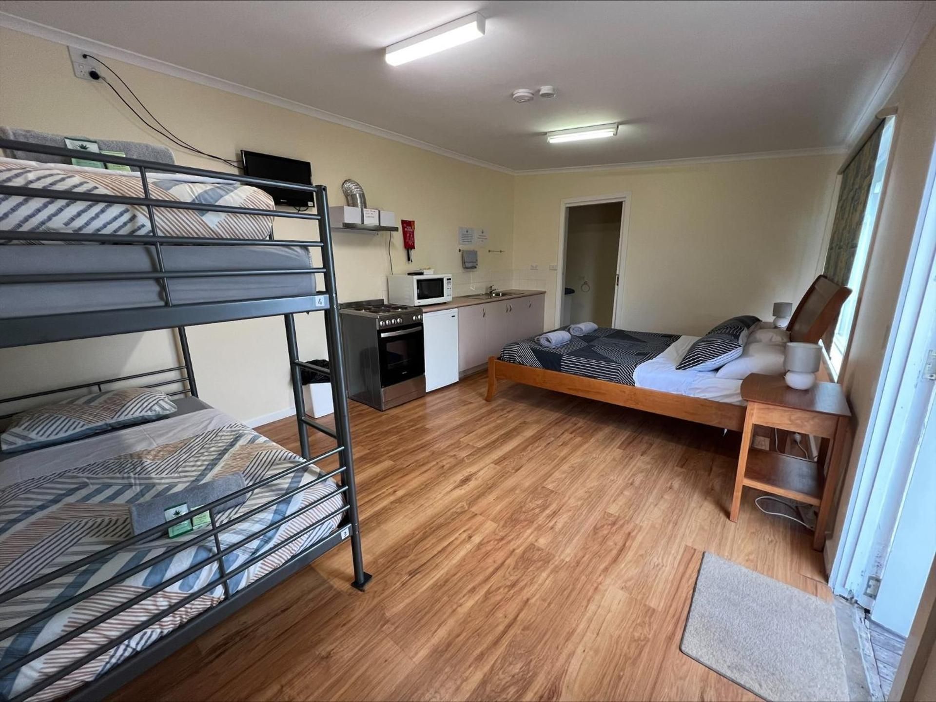 Turn-In Motel Bungalow with Garden View