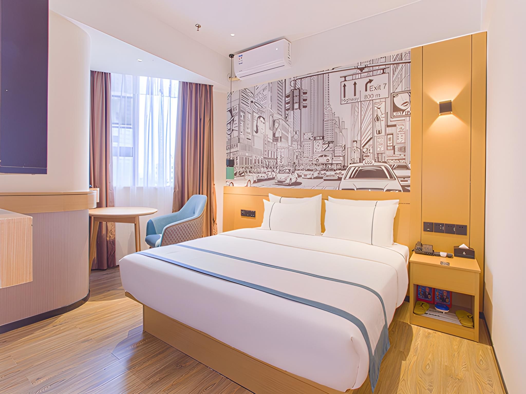 City Comfort Inn Beihai Railway Station Dossen - Speical Offer Bed Room