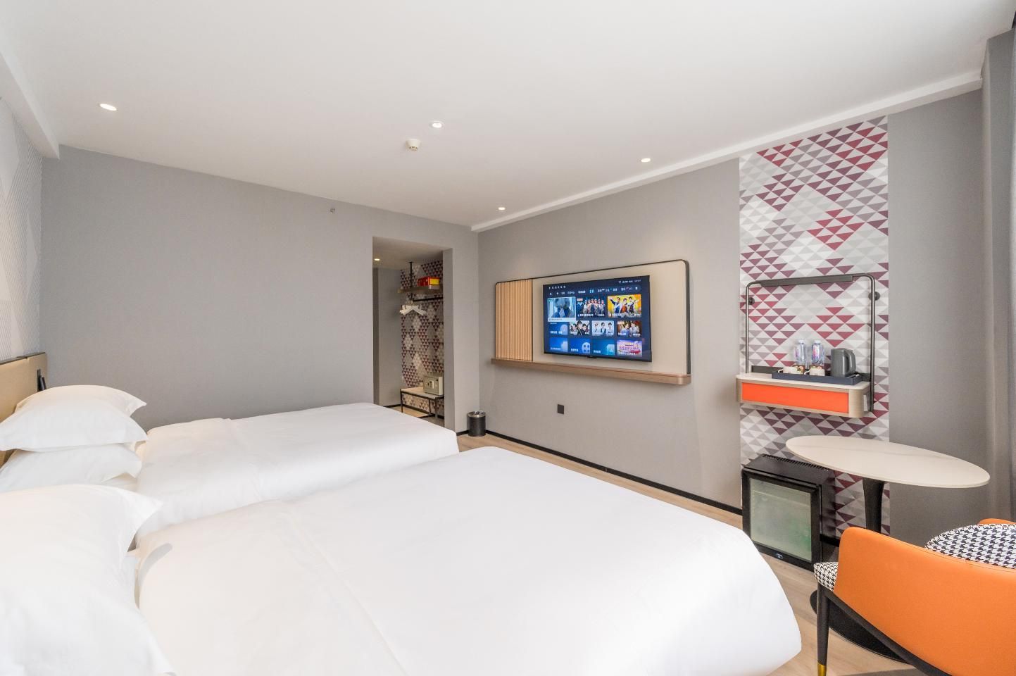 Borman Hotel Beihai Old Street Beibu Gulf Square Dossen - Superior Twin Room