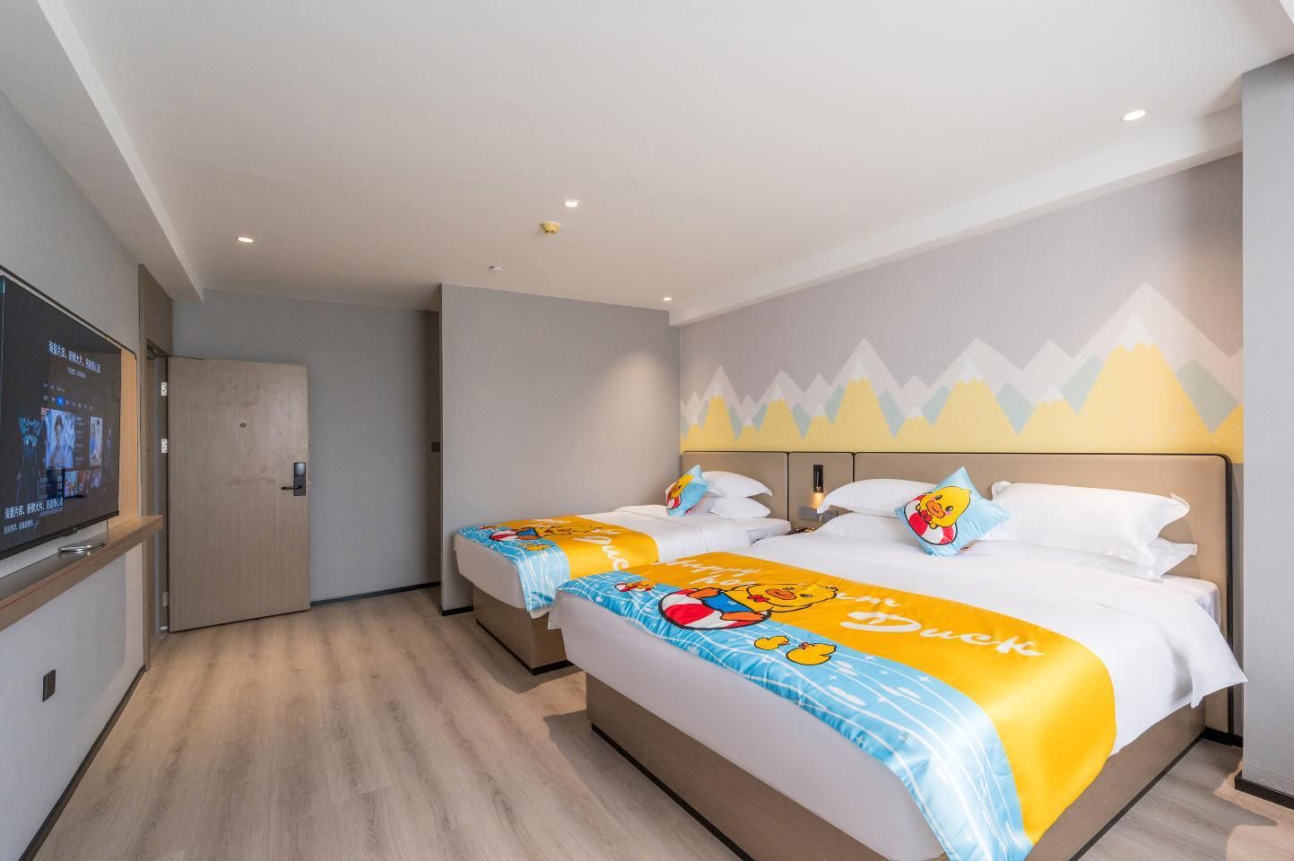 Borman Hotel Beihai Old Street Beibu Gulf Square Dossen - Family Room 3