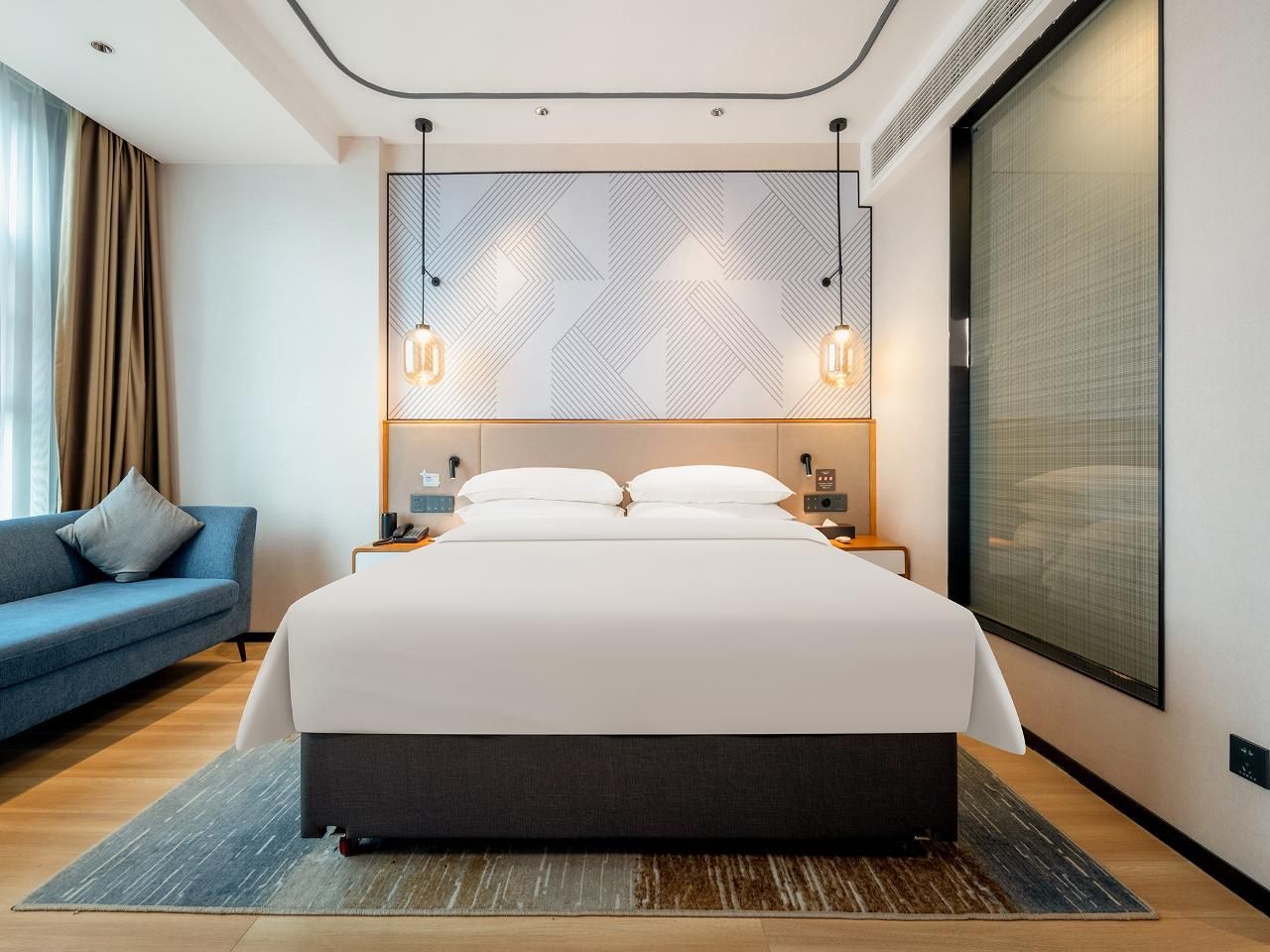 Borrman Hotel Beihai Hepu High-Speed Railway Station Haisi Shougang Dossen - Smart Deluxe 1 Bed Room 2