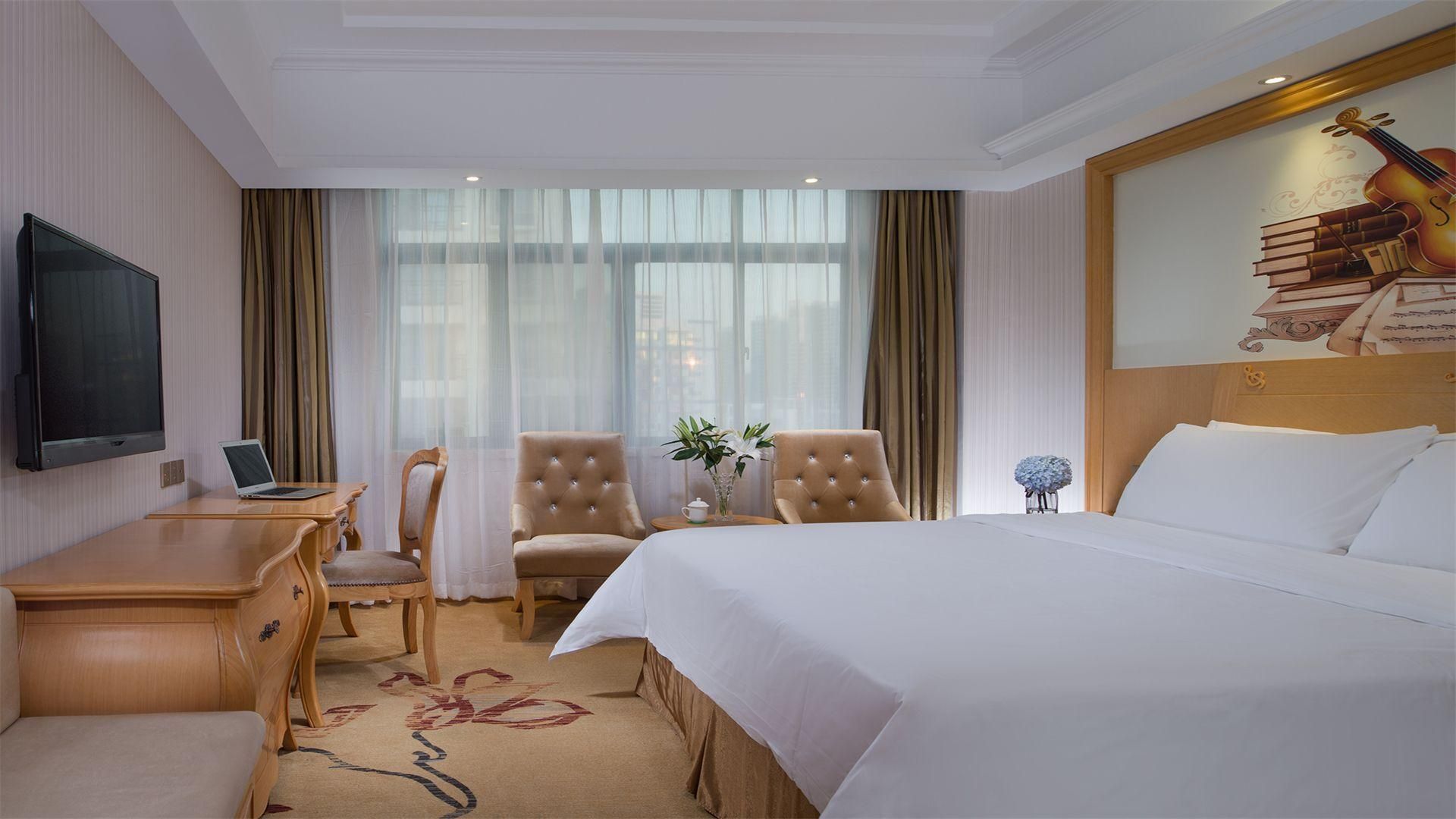 Vienna Hotel Guangxi Beihai Yintan Wanda Vienna - 1 Bed Room with View