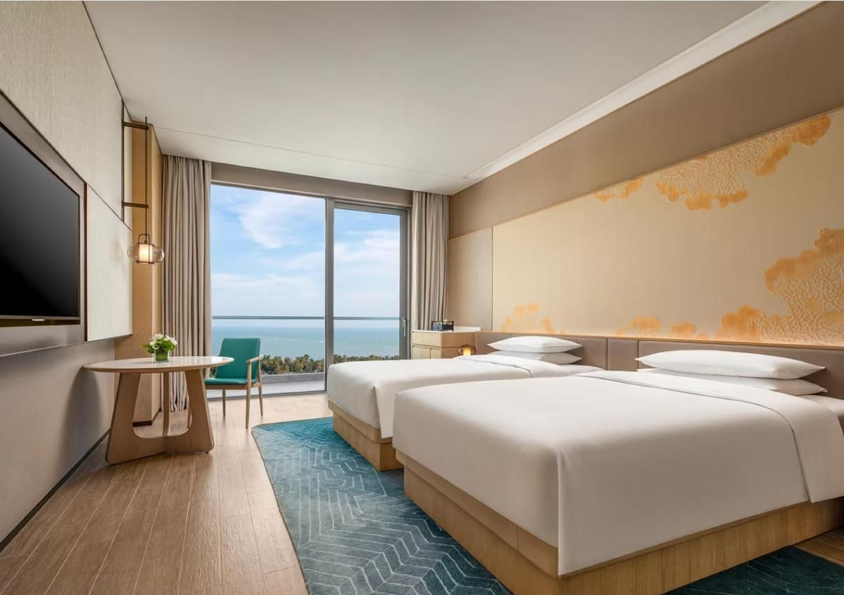 2 Double Premium Ocean View Furnished Balcony
