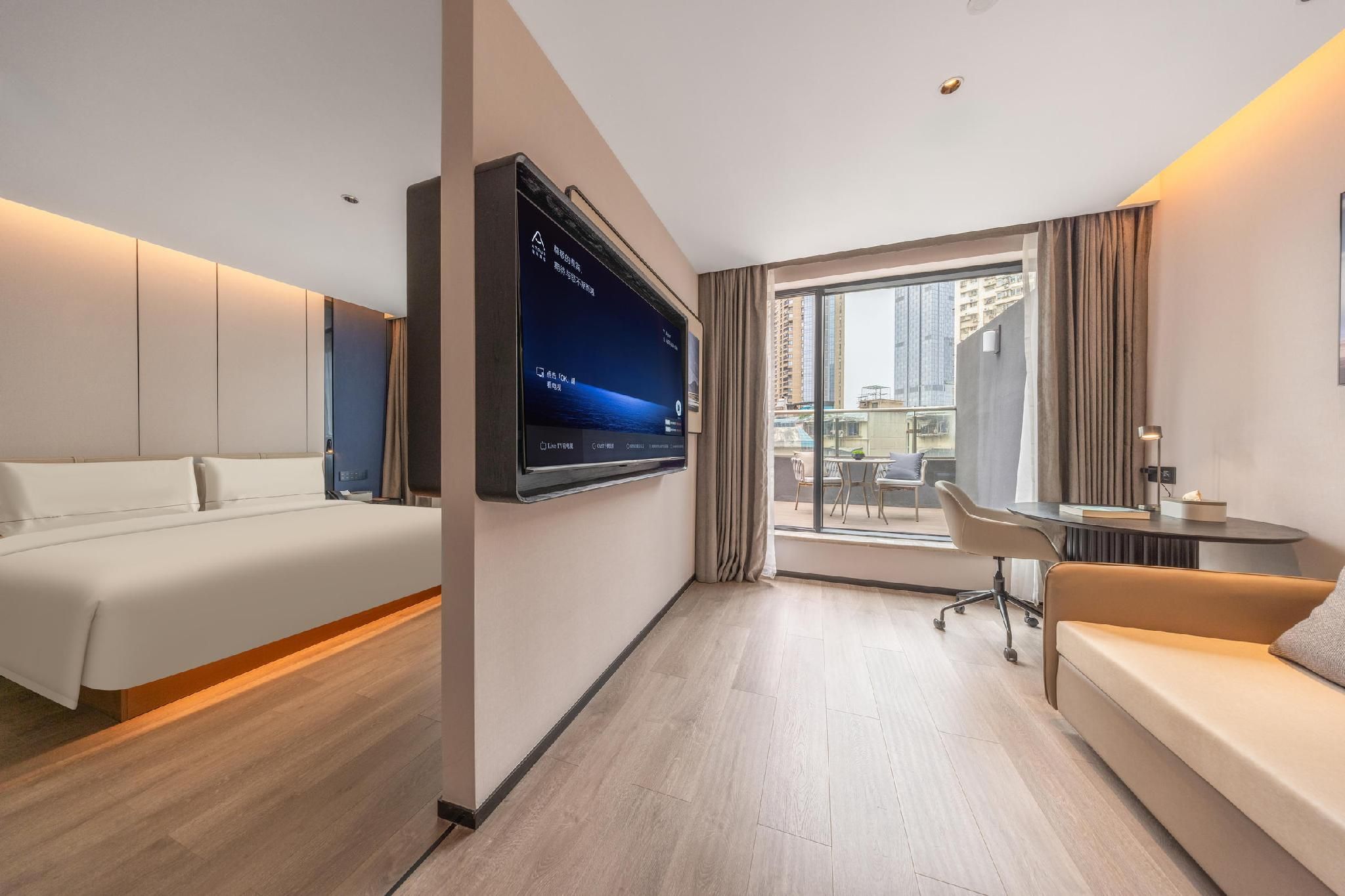 Atour Hotel Changsha Wuyi Square Bishahu Metro Station Premier Courtyard Suite 2