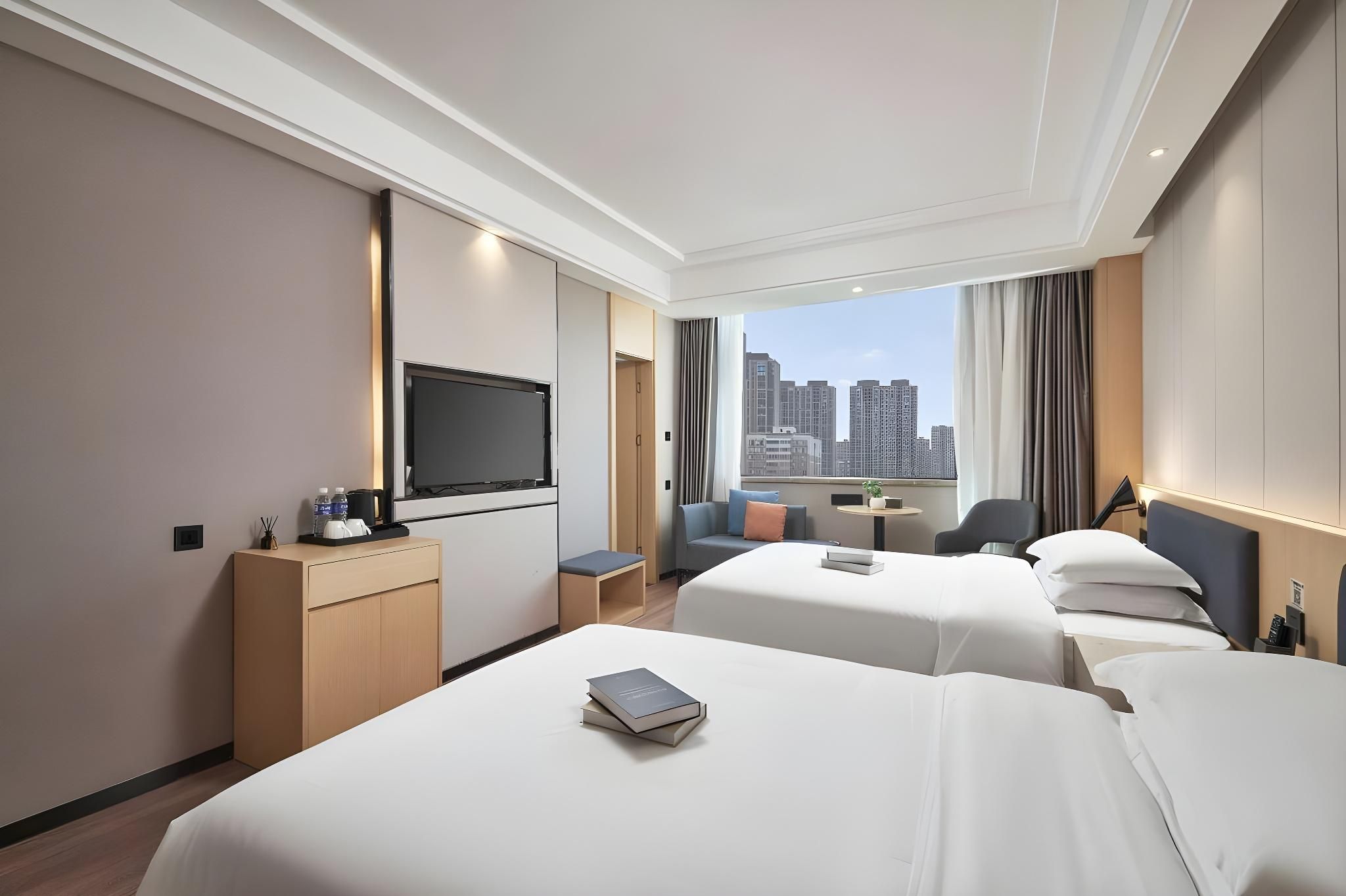 Vyluk Hotel Changsha Wuyi Square Huangtuling Metro Station Select Twin Room