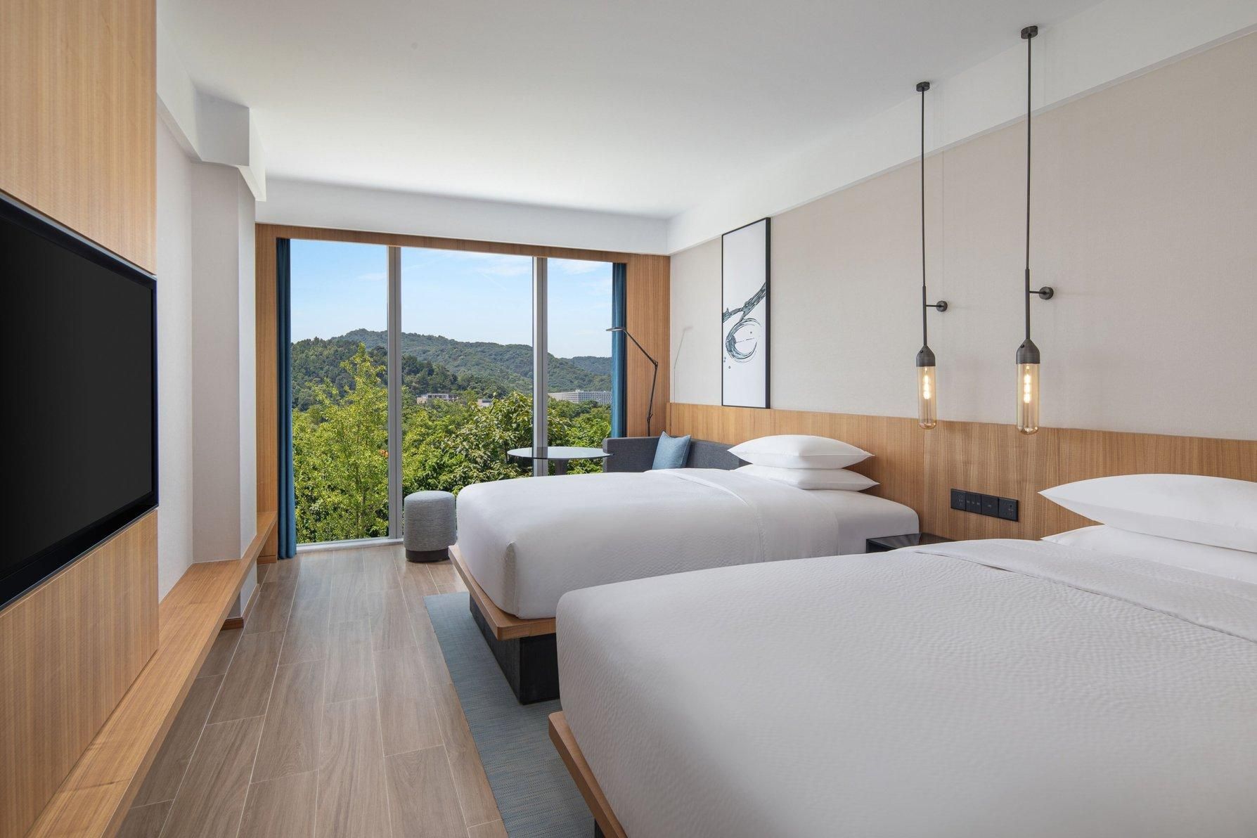 Standard, Guest room, 2 Twin, Mountain view