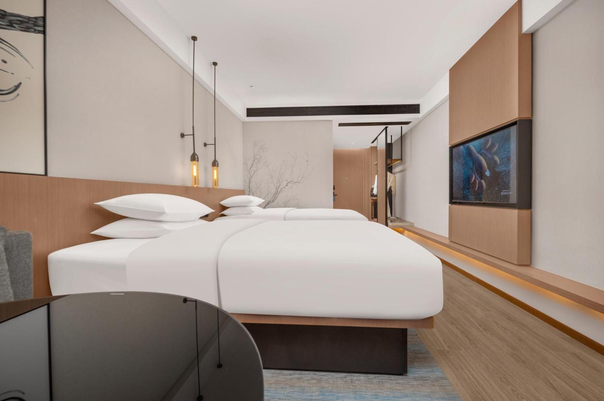 Standard, Guest room, 2 Twin, Mountain view