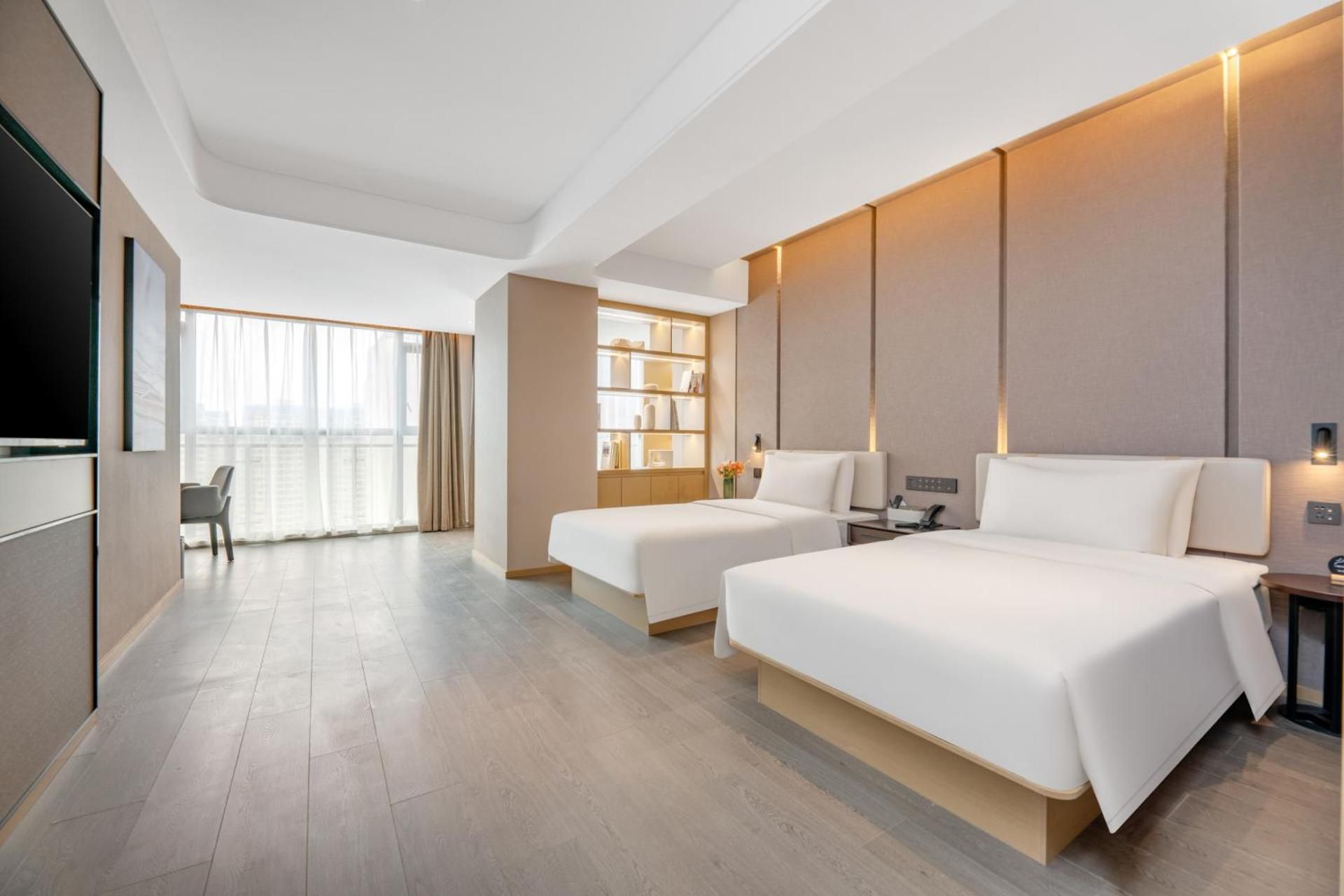 JIMU Twin Room with Balcony