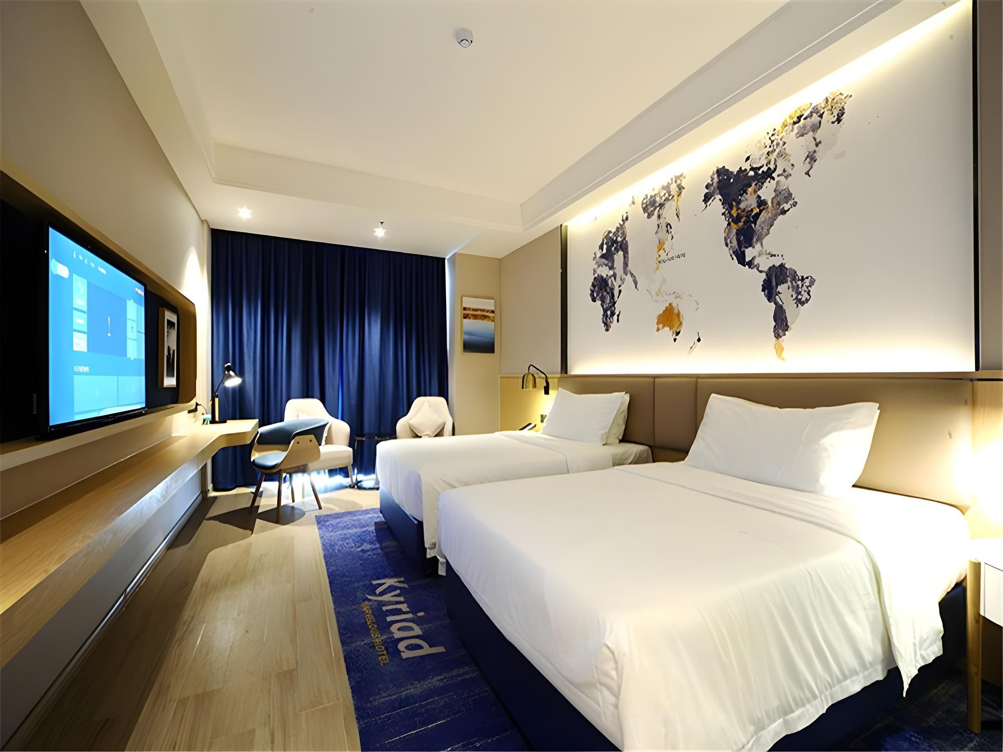 Kyriad Hotel Changsha Environmental Protection Science and Technology Park Landscape Twin Room