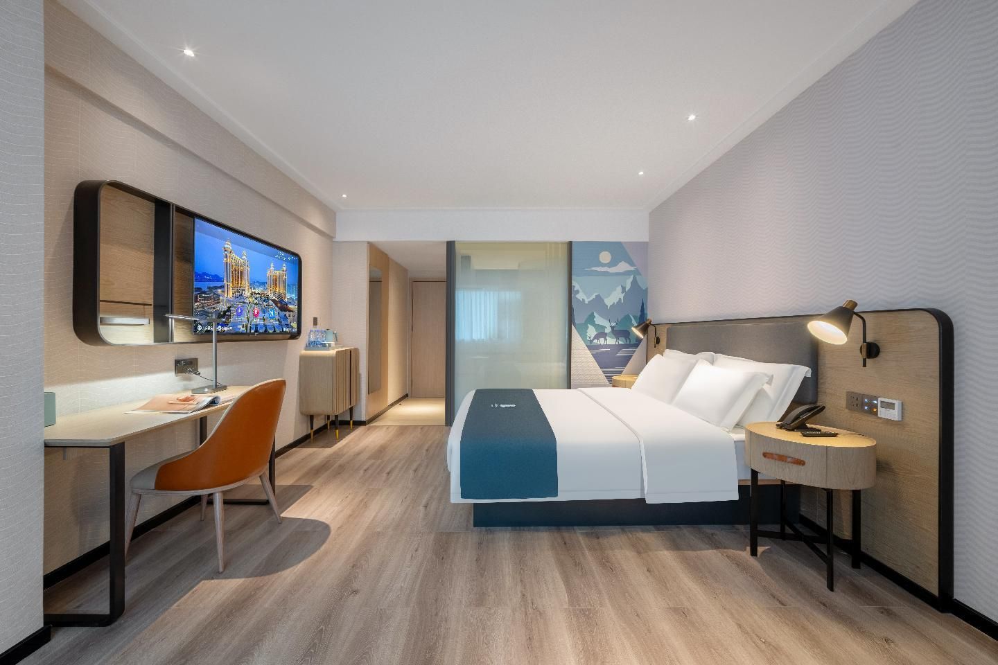 Dossen - Zhineng Deluxe Bed Room
