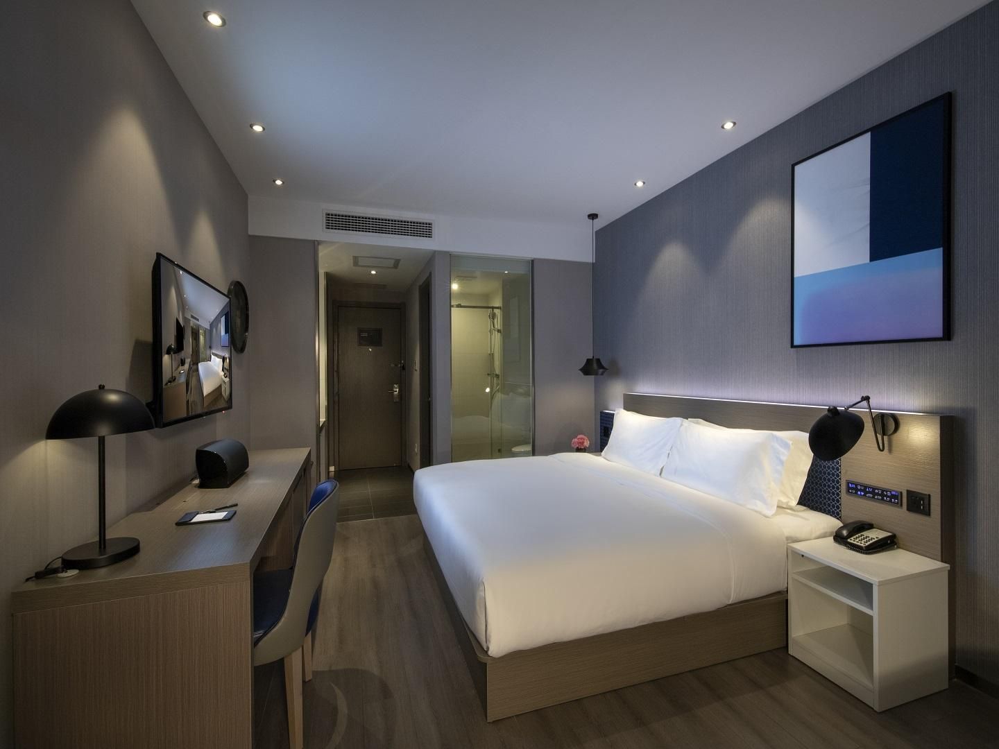 Orange Hotel Changsha Yanghu New City Metro Station Huazhu - City Bed Business Bed Room 2