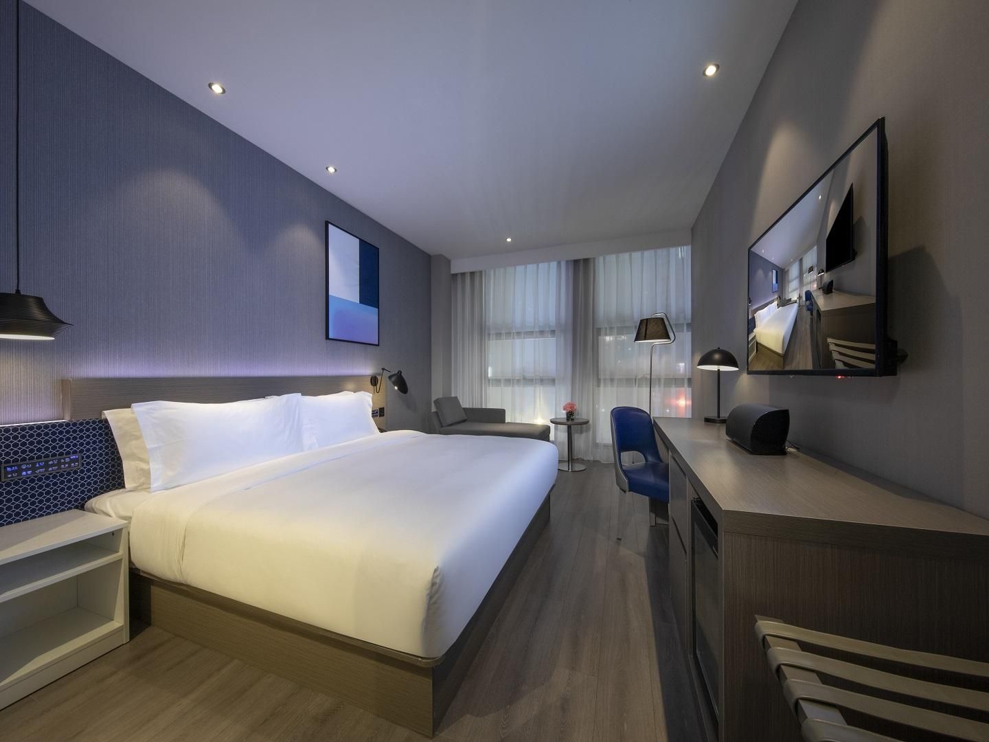 Orange Hotel Changsha Yanghu New City Metro Station Huazhu - City Bed Business Bed Room