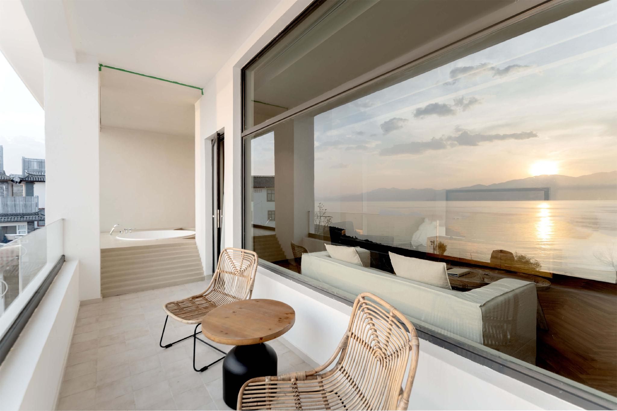 Sea View Family Room for 2 Adults and 1 Child