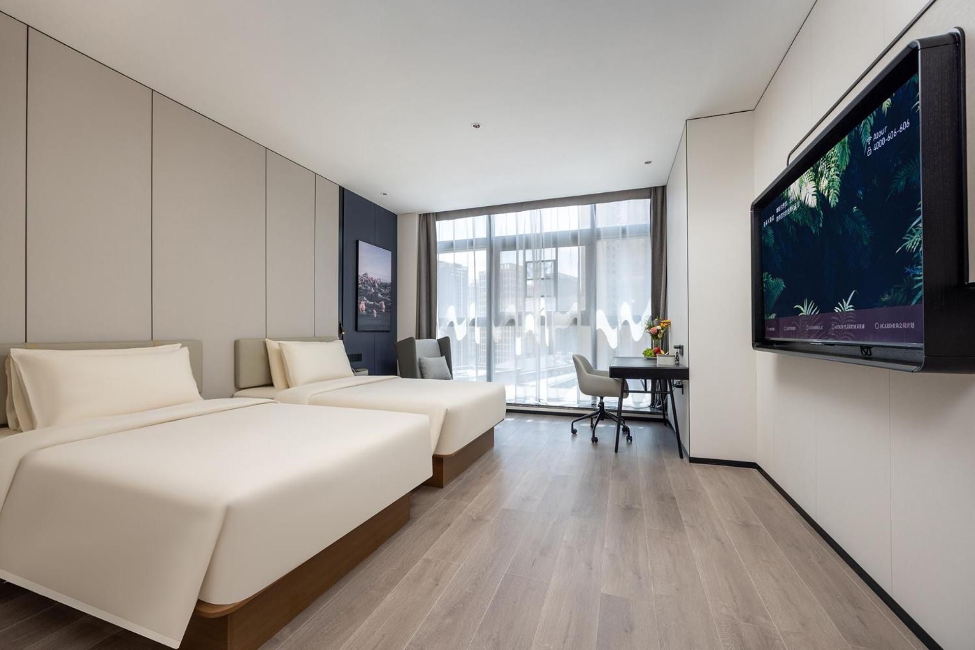 Atour X Hotel Dali Main City Taiye International Plaza Superior Twin Room with Inner Window
