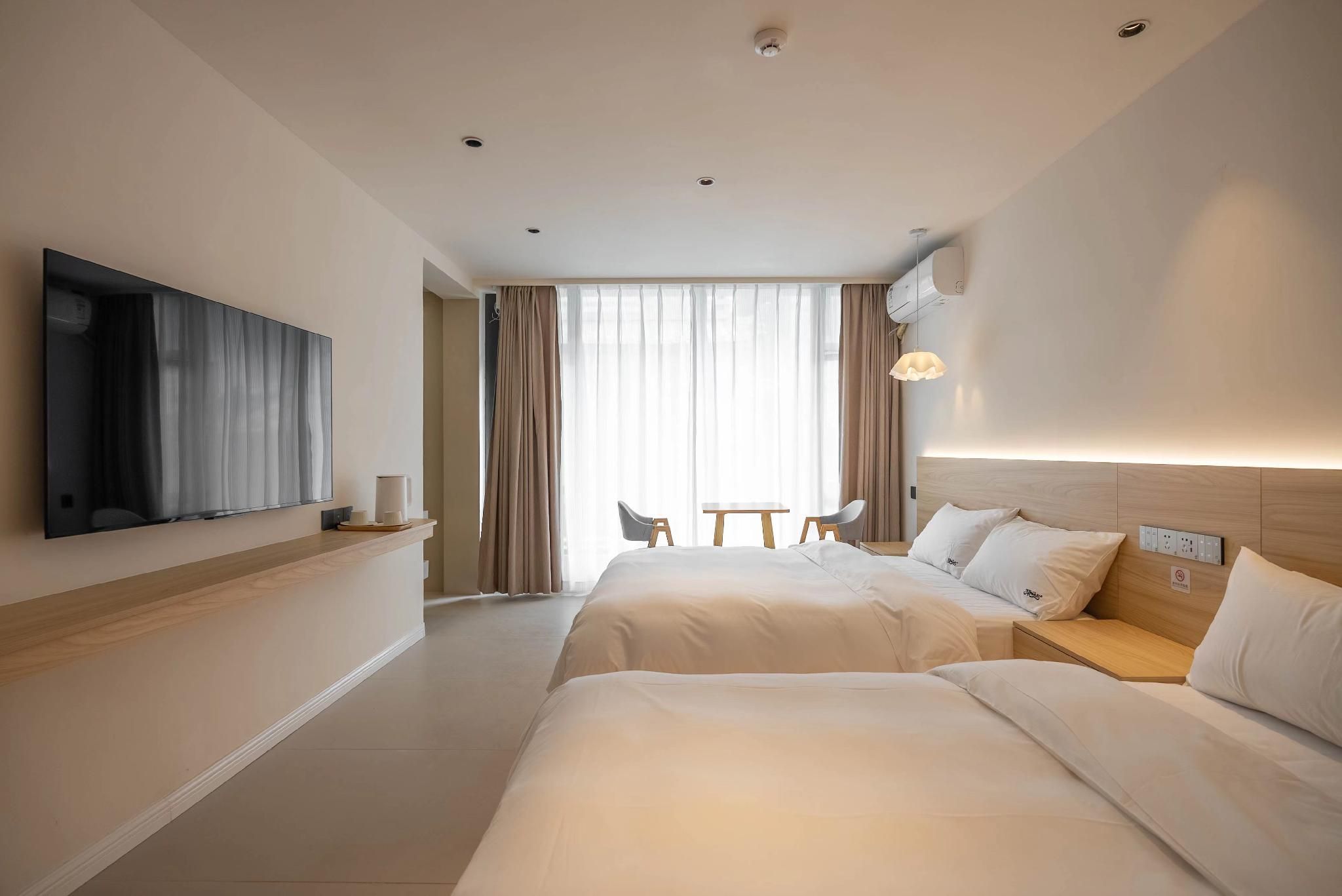 大理柒屿半山villa海景民宿（洱海店） Mountain View Twin Room