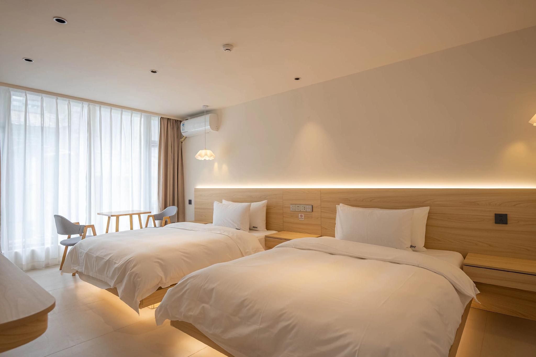 大理柒屿半山villa海景民宿（洱海店） Mountain View Twin Room 2