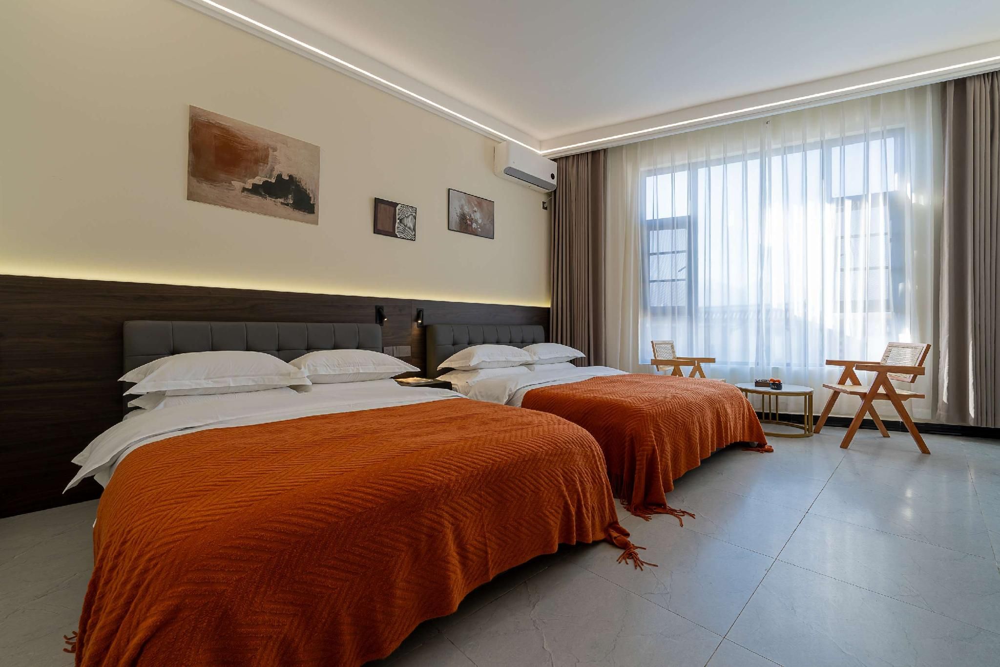 Wuyi Whispering Maple Guest House Twin Room