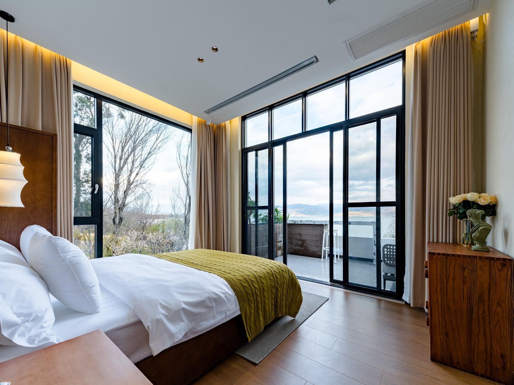 Terrace View Double Room with Queen Bed